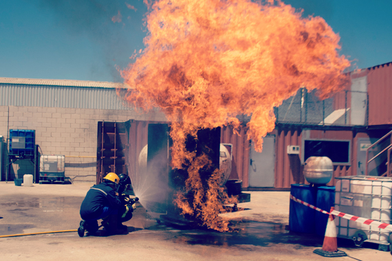 Curso de emergencias - extinción de incendios